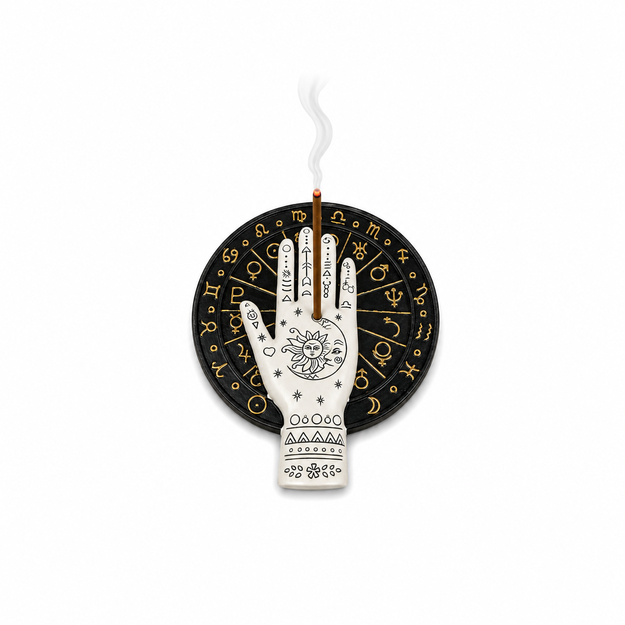 Palmistry Incense Burner