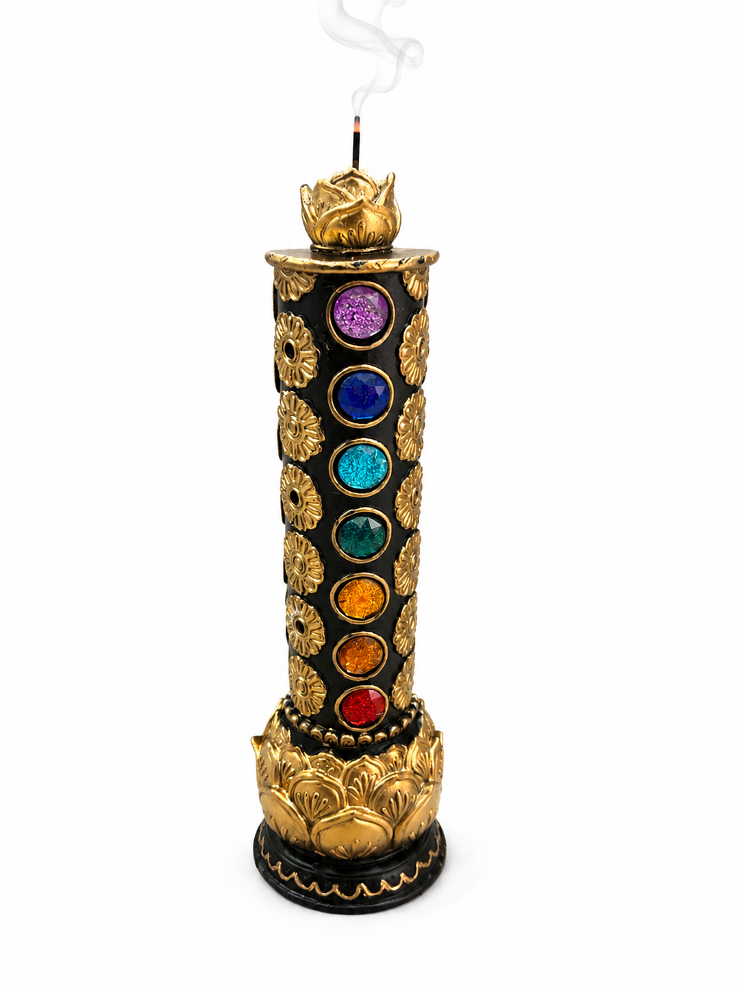 Lotus Flower Chakra Incense Burner