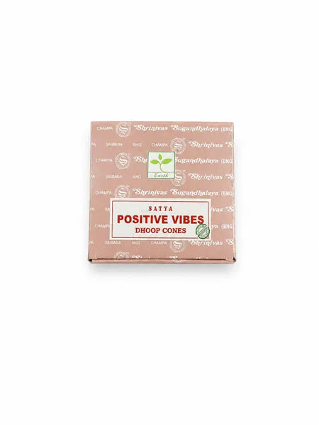 Satya Positive Vibes Dhoop Cones 12ct