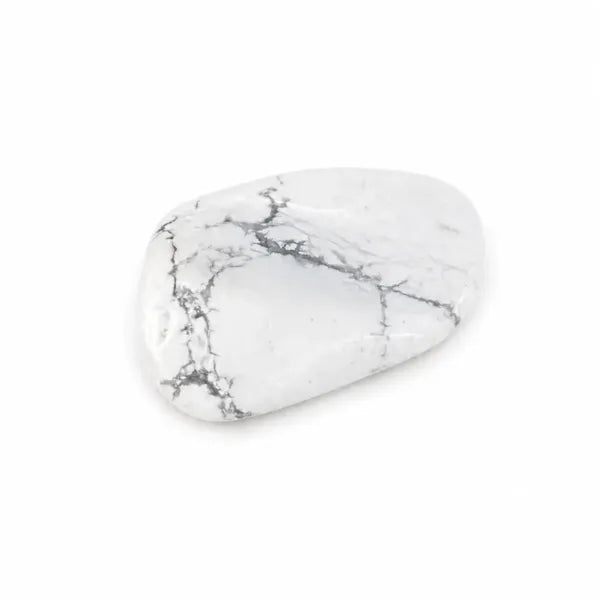 Howlite Tumbled Single Piece 1"