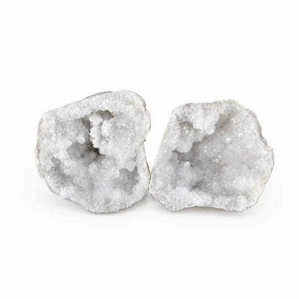 Pre-Cut Large Whole Moroccan Sugar Geode (5-7 lbs. each)