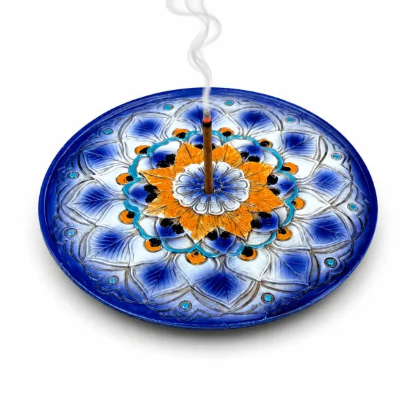 Mandala Flat Incense Burner