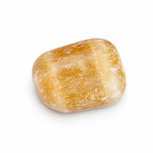 Orange Calcite Tumbled Single Piece .5" - 1"