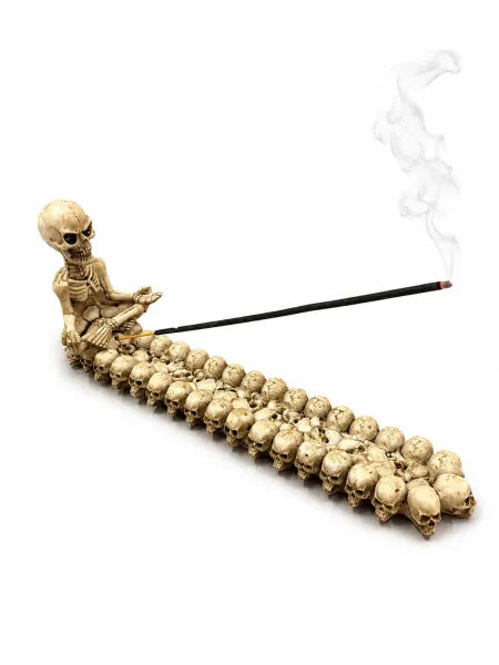 Yoga Skeleton Incense Burner