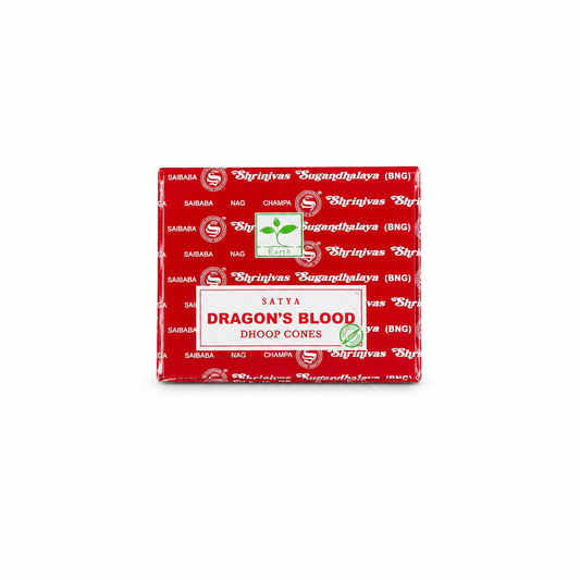 Satya Dragons Blood Dhoop Cones 12ct