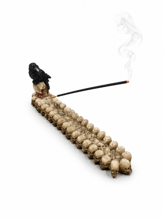 Raven & Skulls Incense Burner