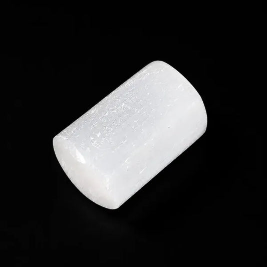 Selenite Tumble Shape Single Piece 1”