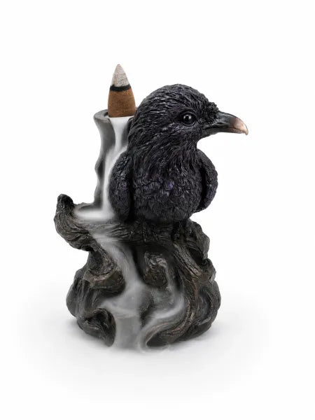 Purple Raven Backflow Incense Burner