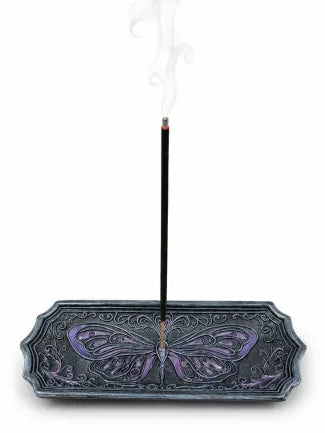 Purple Butterfly Incense Burner