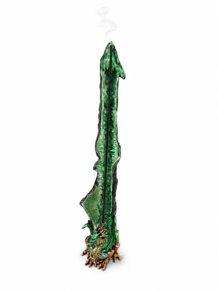 Green Dragon Standup Incense Burner