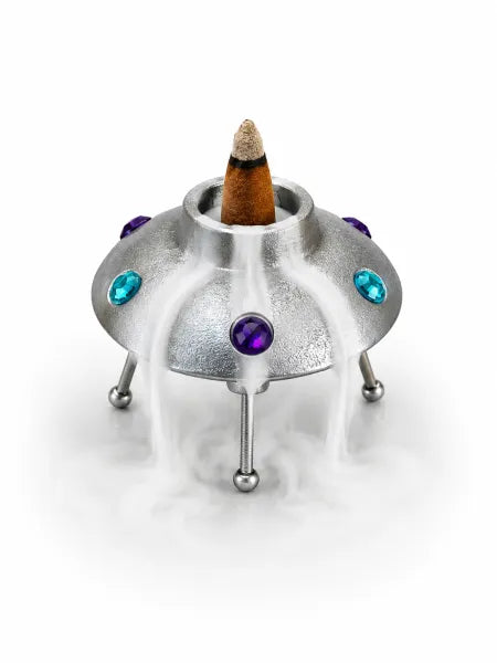 Spaceship UFO Backflow Incense Burner